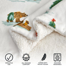 Load image into Gallery viewer, Sherpa Throw Blanket - Eve Collection
