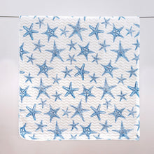 Load image into Gallery viewer, Blue Seashell Coastal Quilt Set - Trinidad Collection