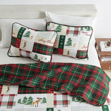 Load image into Gallery viewer, Colorful Holiday Quilt Set - Midnight Magic Collection