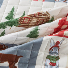 Load image into Gallery viewer, Colorful Holiday Quilt Set - Midnight Magic Collection
