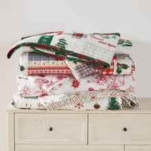 Load image into Gallery viewer, Colorful Holiday Quilt Set - Midnight Magic Collection