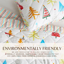 Load image into Gallery viewer, Colorful Holiday Quilt Set - Midnight Magic Collection
