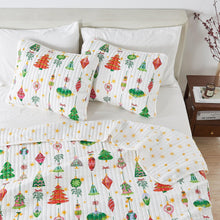 Load image into Gallery viewer, Colorful Holiday Quilt Set - Midnight Magic Collection