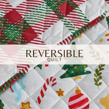 Load image into Gallery viewer, Colorful Holiday Quilt Set - Midnight Magic Collection