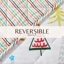 Load image into Gallery viewer, Colorful Holiday Quilt Set - Midnight Magic Collection