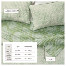 Load image into Gallery viewer, Floral Printed Cotton Quilt Set - Corin Collection