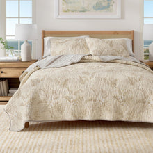 Load image into Gallery viewer, Floral Printed Cotton Quilt Set - Mendocino Collection