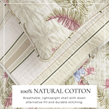 Load image into Gallery viewer, Floral Printed Cotton Quilt Set - Mendocino Collection