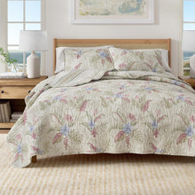 Load image into Gallery viewer, Floral Printed Cotton Quilt Set - Mendocino Collection