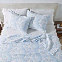 Load image into Gallery viewer, Matelassé Snowflake Quilt Set - Nino Collection