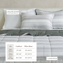 Load image into Gallery viewer, Reversible Comforter Set - Odette Collection