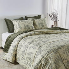 Load image into Gallery viewer, Reversible Christmas Comforter and Sham Set - Holiday / Lodge Odette Collection