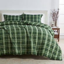 Load image into Gallery viewer, Reversible Christmas Comforter and Sham Set - Holiday / Lodge Odette Collection
