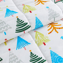 Load image into Gallery viewer, Reversible Christmas Comforter and Sham Set - Holiday / Lodge Odette Collection
