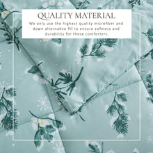 Load image into Gallery viewer, Reversible Christmas Comforter and Sham Set - Holiday / Lodge Odette Collection