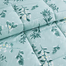 Load image into Gallery viewer, Reversible Christmas Comforter and Sham Set - Holiday / Lodge Odette Collection
