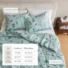 Load image into Gallery viewer, Reversible Christmas Comforter and Sham Set - Holiday / Lodge Odette Collection