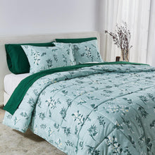 Load image into Gallery viewer, Reversible Christmas Comforter and Sham Set - Holiday / Lodge Odette Collection