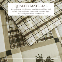 Load image into Gallery viewer, Reversible Christmas Comforter and Sham Set - Holiday / Lodge Odette Collection