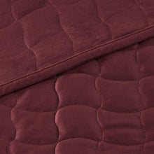 Load image into Gallery viewer, Velvet Box-Stitched Quilt Set - Vivica Collection