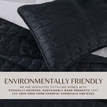 Load image into Gallery viewer, Velvet Box-Stitched Quilt Set - Vivica Collection