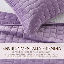 Load image into Gallery viewer, Velvet Box-Stitched Quilt Set - Vivica Collection