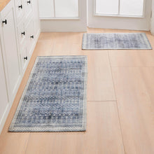 Load image into Gallery viewer, Distressed Moroccan Machine Washable Accent Area Rug &amp; Runner 2 Pack - Neve Collection
