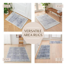 Load image into Gallery viewer, Distressed Moroccan Machine Washable Accent Area Rug &amp; Runner 2 Pack - Neve Collection