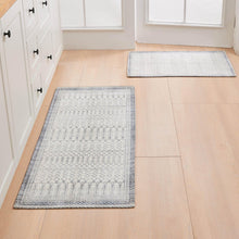 Load image into Gallery viewer, Distressed Moroccan Machine Washable Accent Area Rug &amp; Runner 2 Pack - Neve Collection