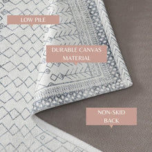 Load image into Gallery viewer, Distressed Moroccan Machine Washable Accent Area Rug &amp; Runner 2 Pack - Neve Collection
