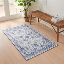 Load image into Gallery viewer, Floral Machine Washable Accent Area Rug 3' x 5' - Matra Collection