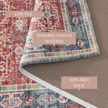 Load image into Gallery viewer, Medallion Machine Washable Accent Area Rug 3' x 5' - Nava Collection