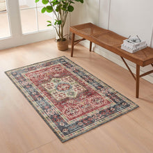 Load image into Gallery viewer, Medallion Machine Washable Accent Area Rug 3' x 5' - Nava Collection