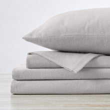 Load image into Gallery viewer, Cotton Solid Flannel Sheet - Nordic Collection