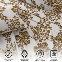 Load image into Gallery viewer, Printed Plush Sheet - Velvet Luxe Collection