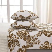 Load image into Gallery viewer, Printed Plush Sheet - Velvet Luxe Lattice Collection