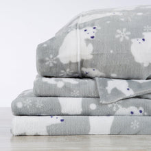 Load image into Gallery viewer, Printed Plush Sheet - Velvet Luxe Collection
