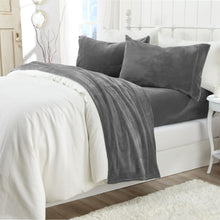 Load image into Gallery viewer, Solid Plush Sheet - Velvet Luxe Collection