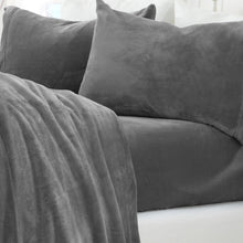 Load image into Gallery viewer, Solid Plush Sheet - Velvet Luxe Collection