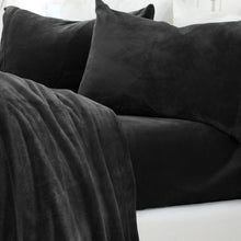 Load image into Gallery viewer, Solid Plush Sheet - Velvet Luxe Collection