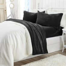 Load image into Gallery viewer, Solid Plush Sheet - Velvet Luxe Collection