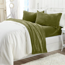 Load image into Gallery viewer, Solid Plush Sheet - Velvet Luxe Collection
