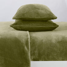 Load image into Gallery viewer, Solid Plush Sheet - Velvet Luxe Collection
