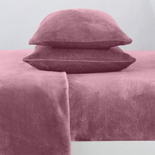 Load image into Gallery viewer, Solid Plush Sheet - Velvet Luxe Collection