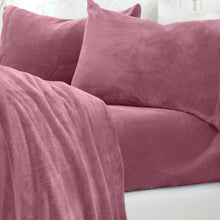 Load image into Gallery viewer, Solid Plush Sheet - Velvet Luxe Collection