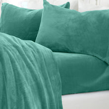 Load image into Gallery viewer, Solid Plush Sheet - Velvet Luxe Collection