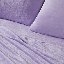 Load image into Gallery viewer, Solid Plush Sheet - Velvet Luxe Collection