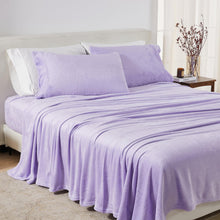 Load image into Gallery viewer, Solid Plush Sheet - Velvet Luxe Collection