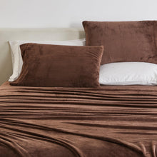 Load image into Gallery viewer, Solid Plush Sheet - Velvet Luxe Collection