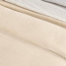 Load image into Gallery viewer, Velvet Plush Sherpa Luxury Bed Blanket - Kinsley Collection
